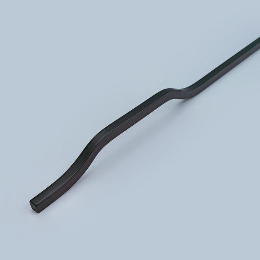 Ручка GTV GRAVEL LONG 1200 чорний матовий - 1