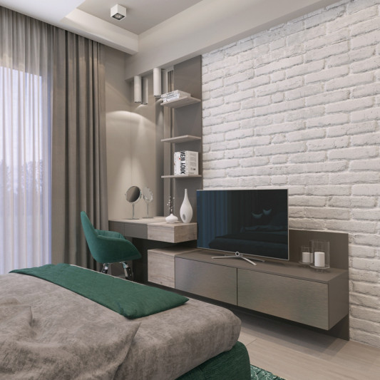 Плита Kronospan Feelness 2800х1220х18 мм 2-х стор Кобальт МАТ 6299 UM - 1