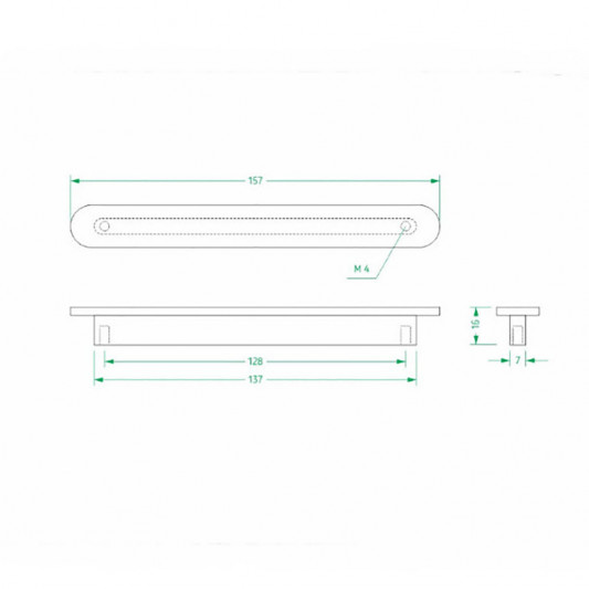 Ручка BRAVO Canoe 128 чорний браш - 2