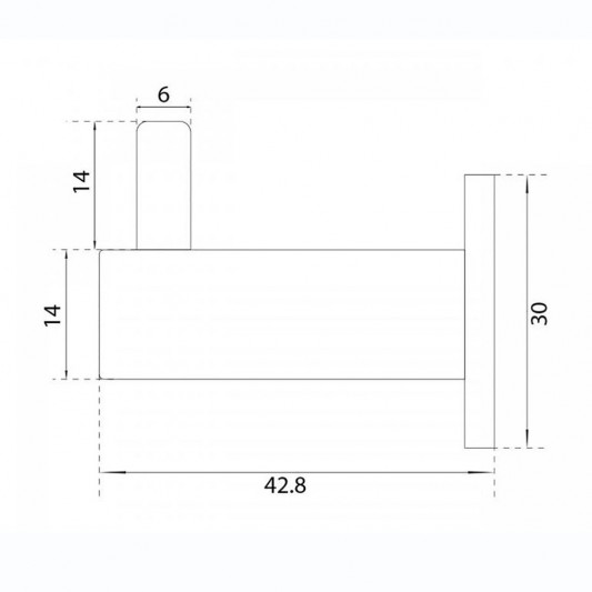Гачок HK-STR SS сталь - 1