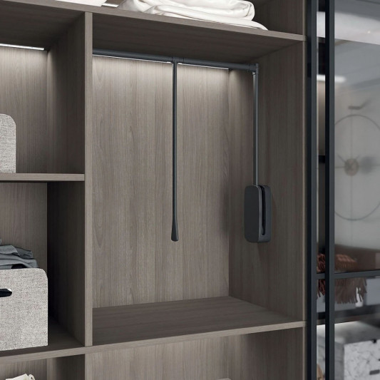 Механізм регульований Пантограф Starax (600-850×130×800) антрацит 12кг S-6011-A - 0