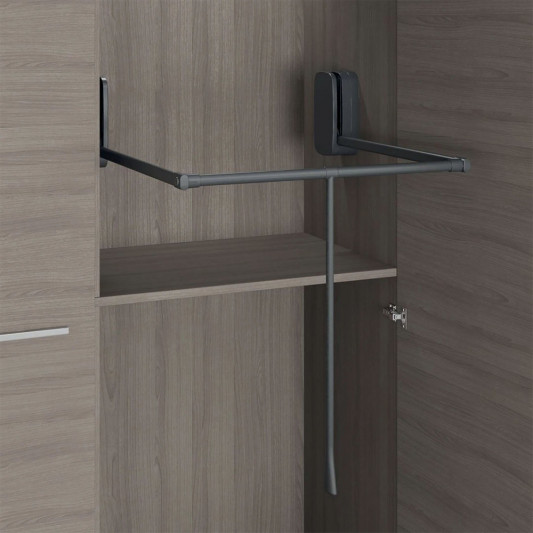 Механізм регульований Пантограф Starax (600-850×130×800) антрацит 12кг S-6011-A - 5