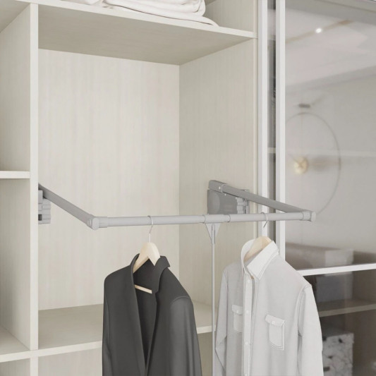 Механізм регульований Пантограф Starax (850-1150×285×900) сірий 10кг S-6013-G - 0