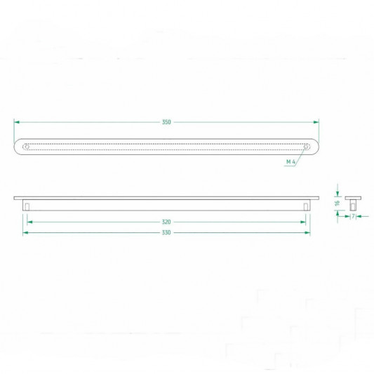 Ручка BRAVO Canoe 320 чорний браш - 1