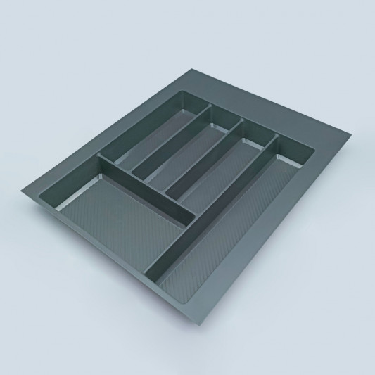 Лоток для столових приладів 450 (340-400x422-490) Rejs MAX 2,0 mm графіт - 0