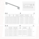 Ручка GTV UZ-819 256 хром - 1