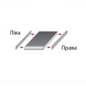 Накладка на столешницу 600×38 правая Egger R-03 - 2