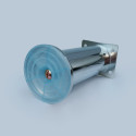 Ножка мебельная T-140 Ø50 H=140 хром - 1