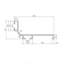 Профиль L Gola NEW для фасадов без ручек алюминий L=4100 мм Linken System - 1